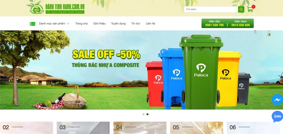 Cửa hàng bán dụng cụ vệ sinh công nghiệp Hành Tinh Xanh