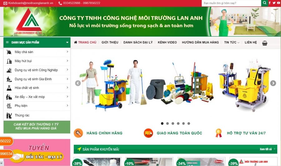 Công ty TNHH Công Nghệ Môi Trường Lan Anh