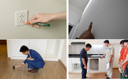 Kiểm tra và rà soát lại bề mặt trước khi bàn giao cho khách hàng