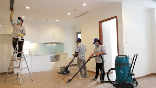 Vệ sinh sau xây dựng sạch sẽ